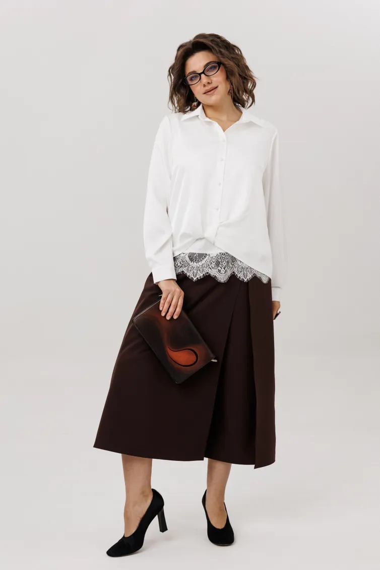 Shirt Anelli Laurel #1663 perlamutrovaya zhemchuzhina