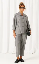 Suit Beautiful & Free 6484 svetlo-seryj