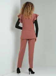 Garnitur Vilena-fashion #866 kapuchino