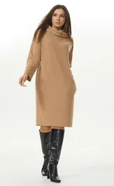 Dress Ma Cherie 4028 kapuchino