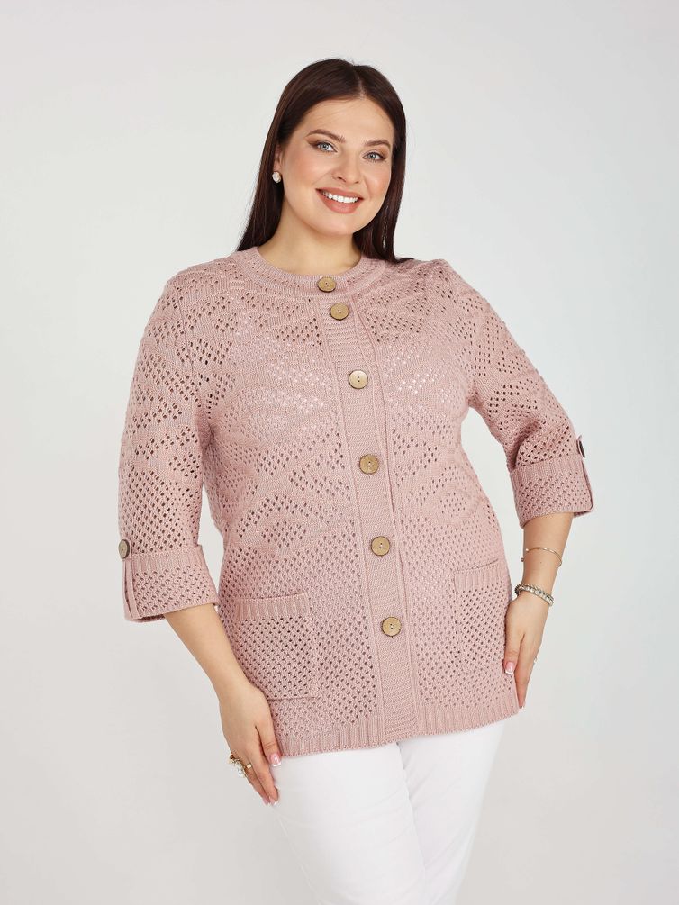 Кардиган BONADI арт. 2178 пудра