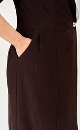 Платье Anastasia MAK 1308 коричневый