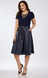Skirt Klever 0225 sinij
