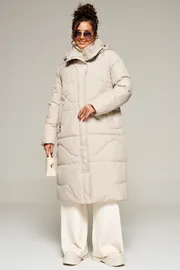 Coat Beautiful & Free #8012 kremovyj