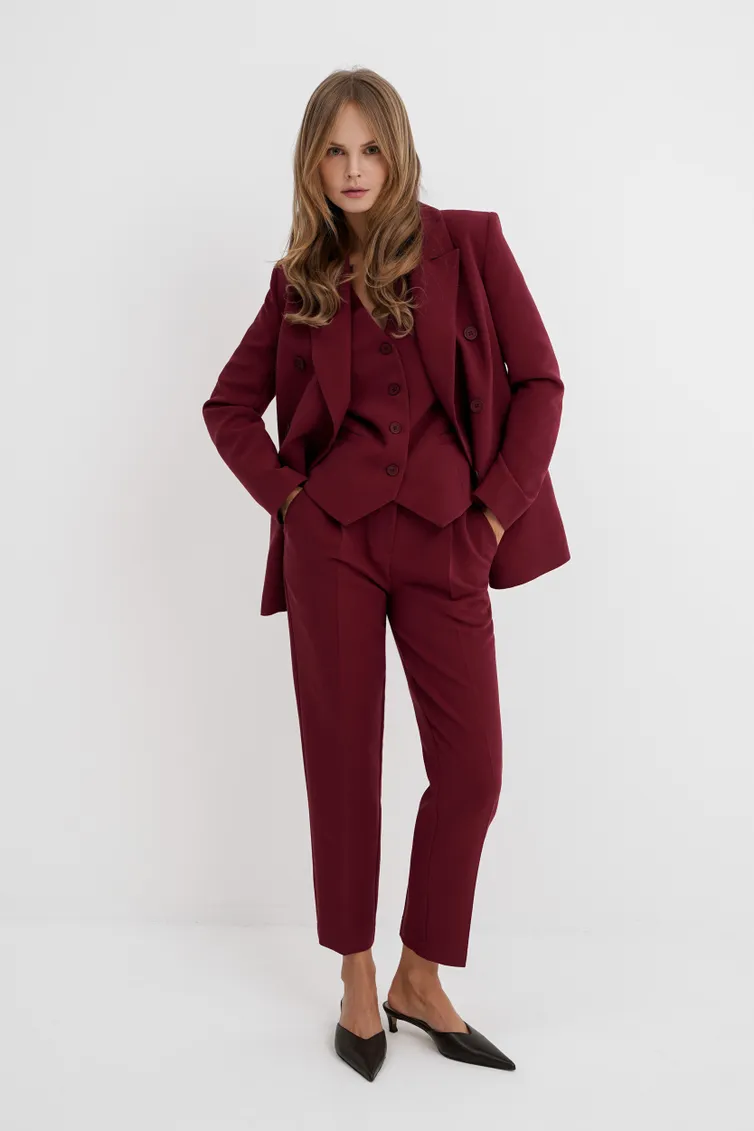 Garnitur Pirs #5748 marsala