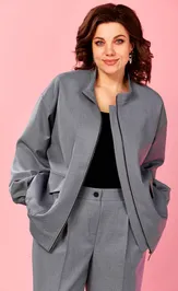 Костюм Ava fashion М-178 серый