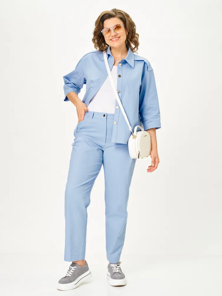 Suit Vilena-fashion #1158 goluboj