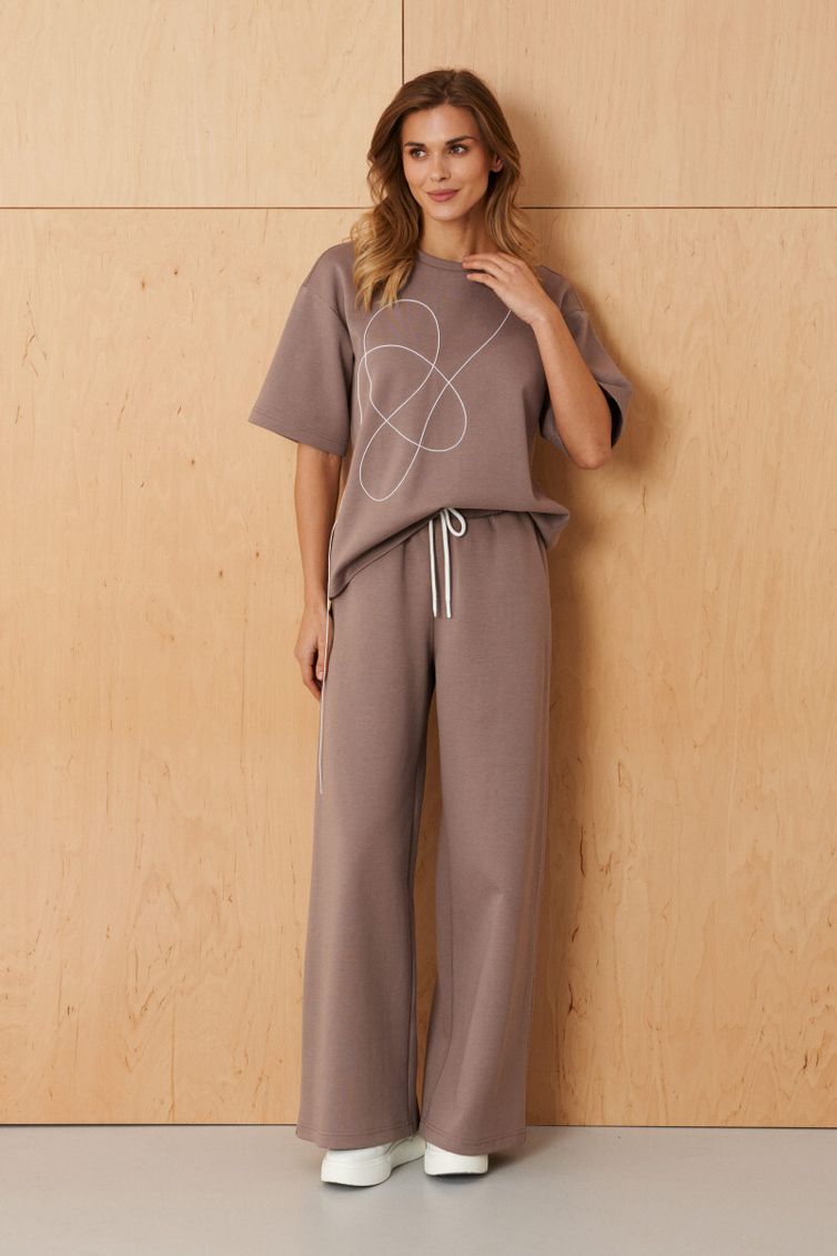 Джемпер Panda арт. 123940 мокко