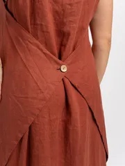 Платье FASHION CENTRE арт. Л-4258/Терракот