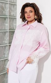 1352 розовый+полоска