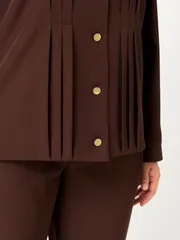 Garnitur Vilena-fashion #1171 shokolad