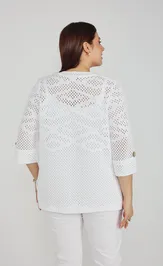 Sweter BONADI 2178 belyj