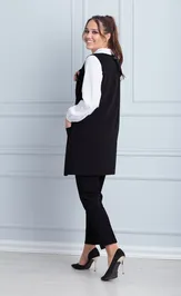 Жилет Anelli Laurel 1036 чёрный