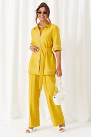 Костюм Beautiful & Free арт. 6461 горчица