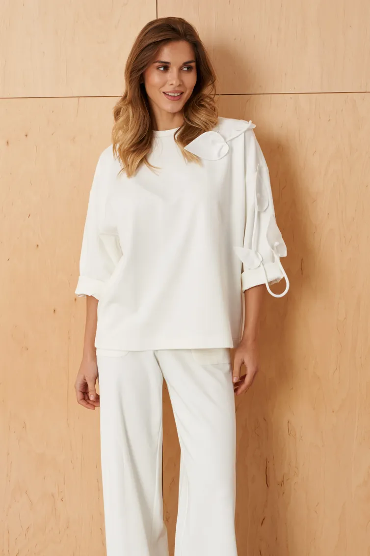 Trousers Panda #123360 molochnyj
