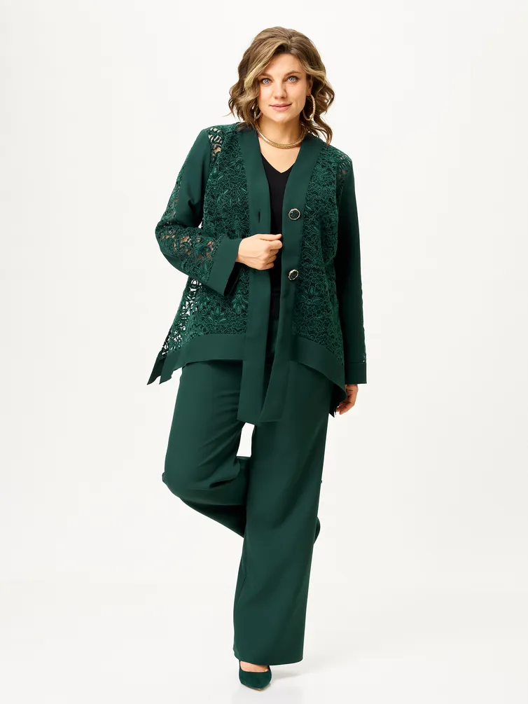 Suit Vilena-fashion #1162 izumrud