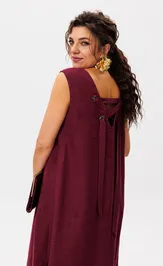 Платье Anelli Laurel 1472 вишневый сумрак