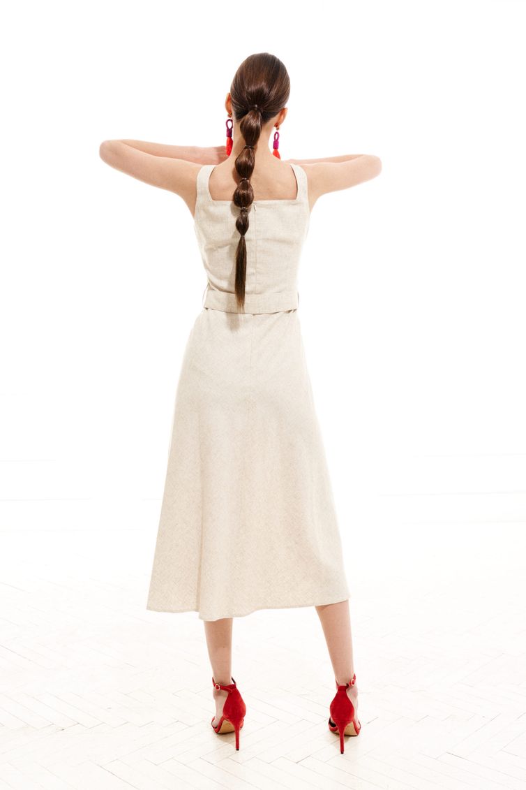 Dress Elletto Life #1995 bezh