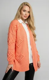 Кардиган BELANGE 3021 персик