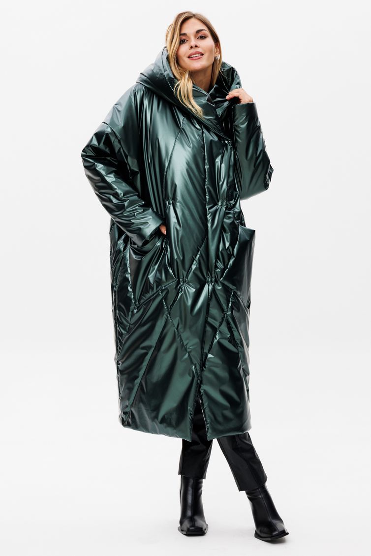 Coat PRATA wear #S023 zelenyj