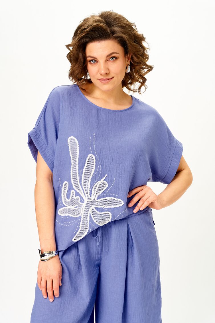 Комплект Michel Chic арт. 1451 пыльно-васильковый