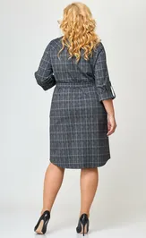 Dress LadyThreeStars 2472 kletka