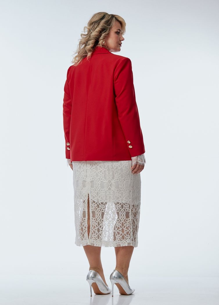 Костюм OVERYOU арт. 244 красный с белым