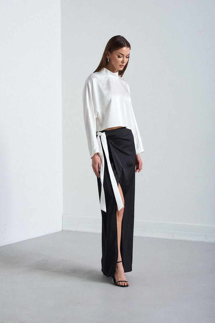 Костюм Леди лайн арт. 2926 белый-черный