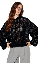 Jumper Elletto Life 13061 chernyj