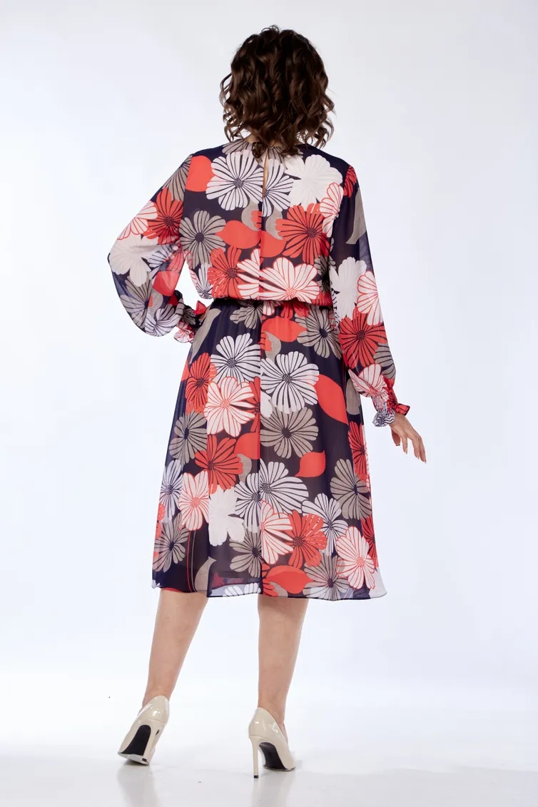 Sukienka Olga Style #S796 cvety