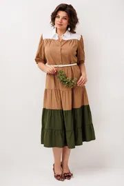 Sukienka Anelli Laurel #1847 ovsyanoe pechene