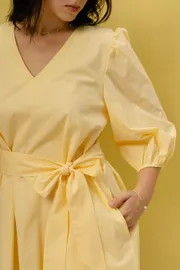 Sukienka JRSy #2461 zhelt mel kl