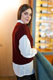 Жилет INVITE арт. 5010 гранатовый