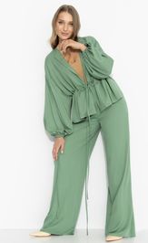 Костюмы, комплекты CHARUTTI Серьезная леди (2 в 1, шалфей)