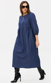 Dress Ma Cherie 4092 temno-sinij