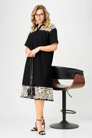 Sukienka Ava fashion #M-193 chernyj