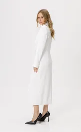 Sukienka Pirs 6299 belyj