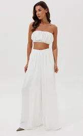 Spodnie V&N fashion 1155_belyj