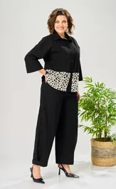 Suit Ava fashion M-204 chernyj