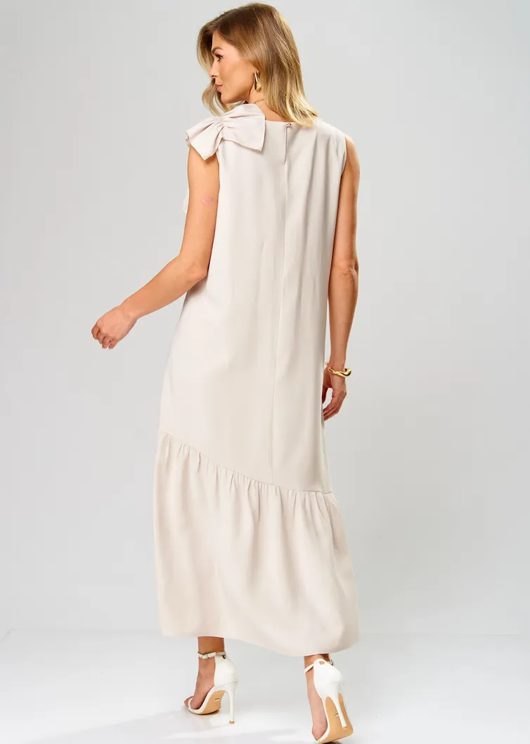 Dress LAIKONY #L-933 bezhevyj