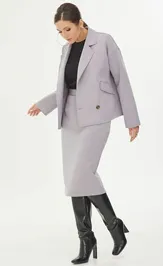 Юбка Elady 4352 серый