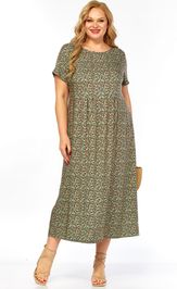 Dress LadyThreeStars 2682 myatnyj print