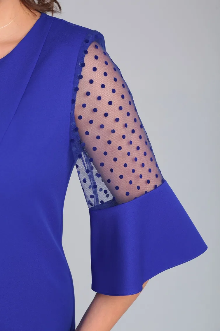 Sukienka Vilena-fashion #937 vasilek