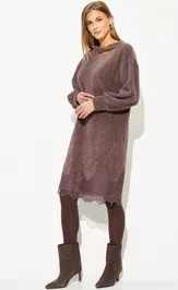 Dress LAIKONY L-694 mokko