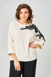 Блузка Rumoda арт. 2277 дл.р молочный