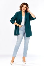 Жакет Ольга Стиль арт. С986 морск. волна