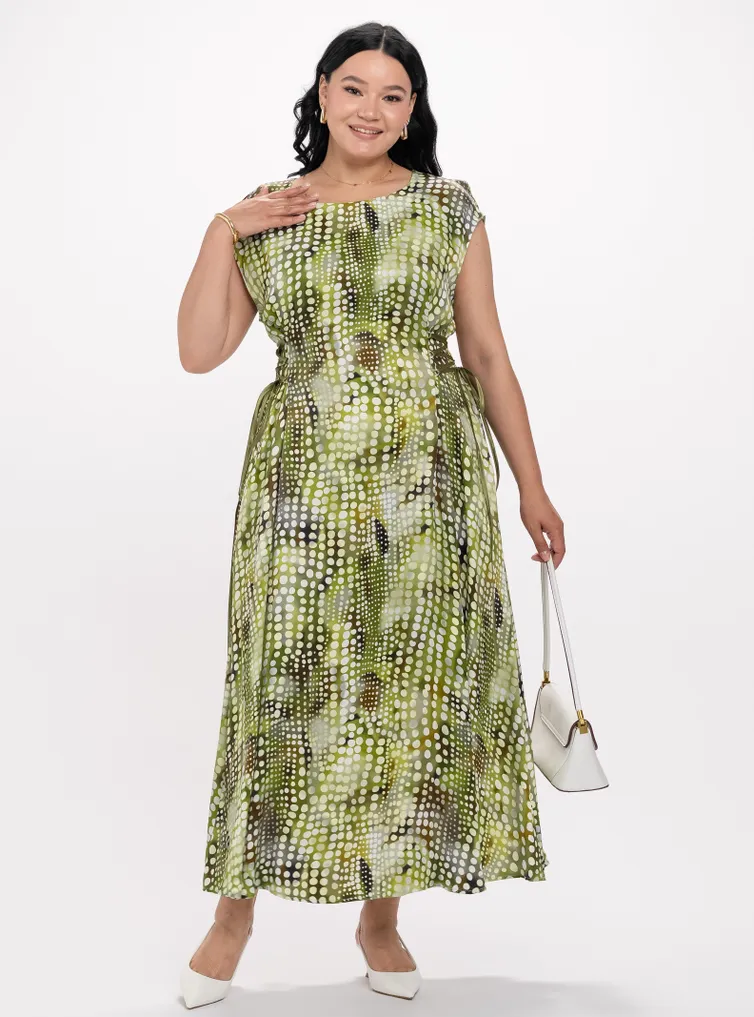 Dress FASHION CENTRE #V-4075-2/Multikolor