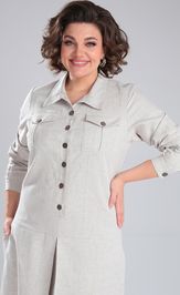 Dress Celentano 5017.2 len bezh