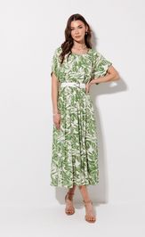 Платье Люше 4381 зеленый