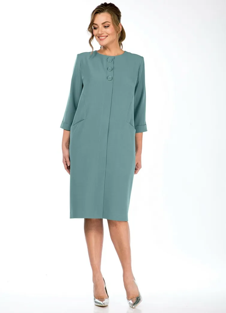Sukienka Vilena-fashion #842 svetlaya polyn